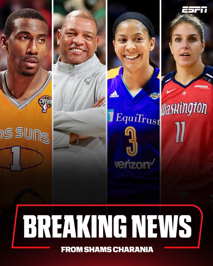 KAIYUN-Shams：老里与小斯确定入选篮球名人堂 两大WNBA球星也在列